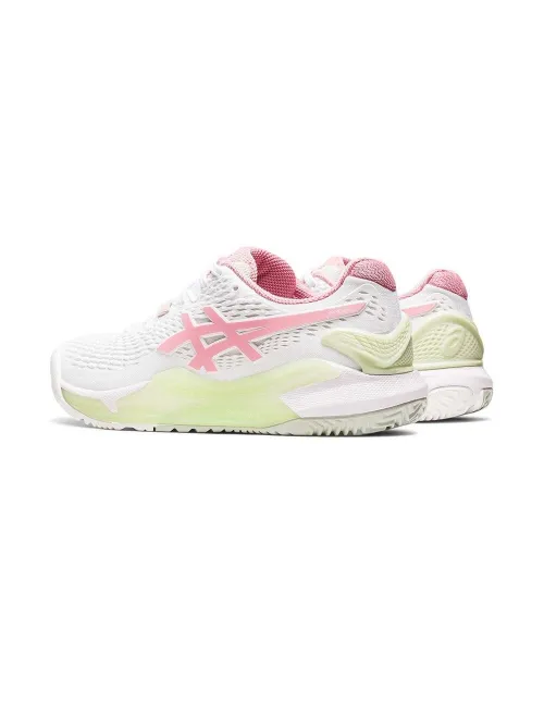Asics Gel-Resolution 9 Blanco Mujer 1042a245-100 | Ofertas de pádel